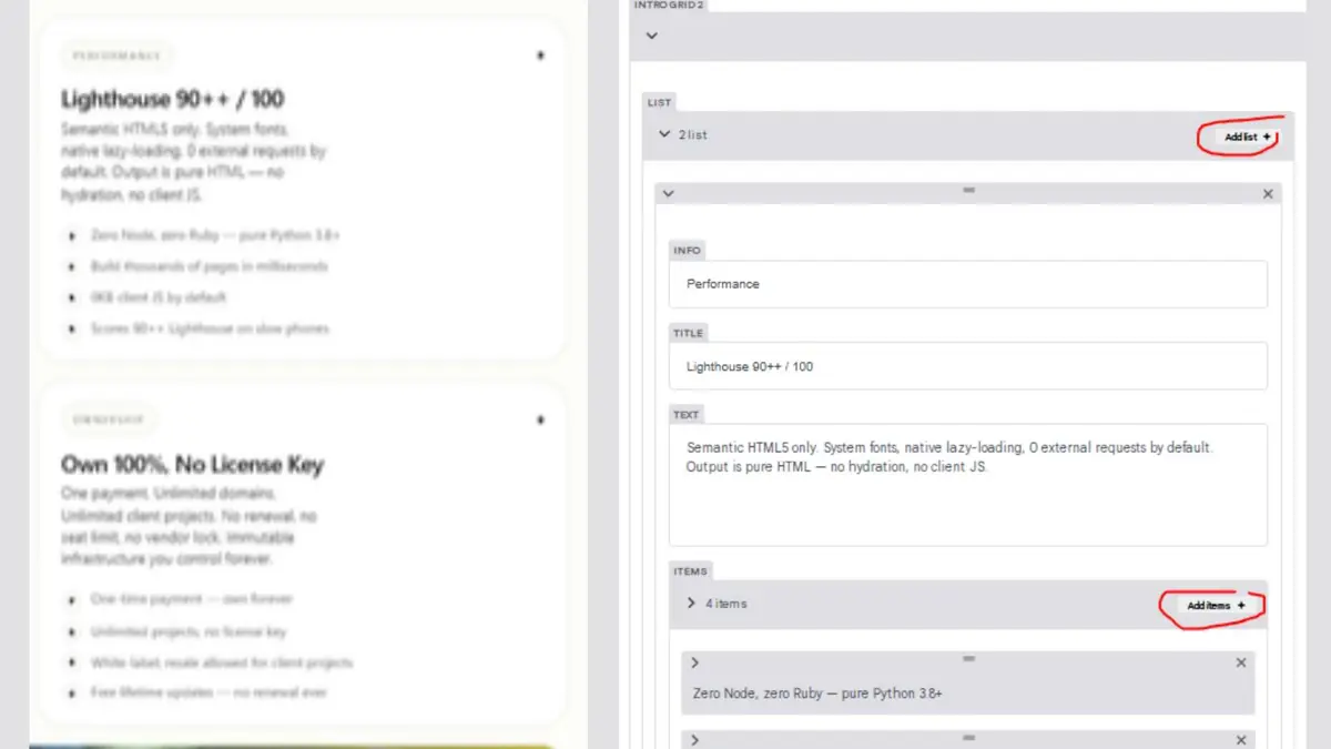 python ssg pro jamstack static site generator